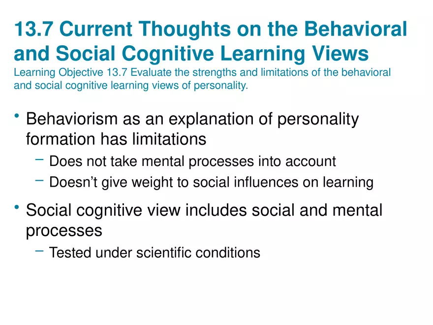 Chapter 13 Theories of Personality - Page 37