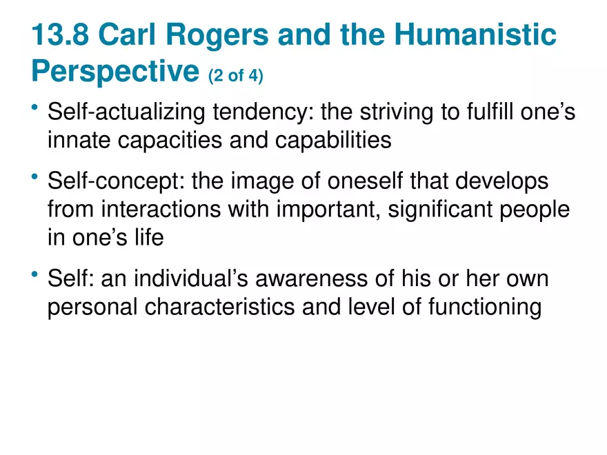 Chapter 13 Theories of Personality - Page 41