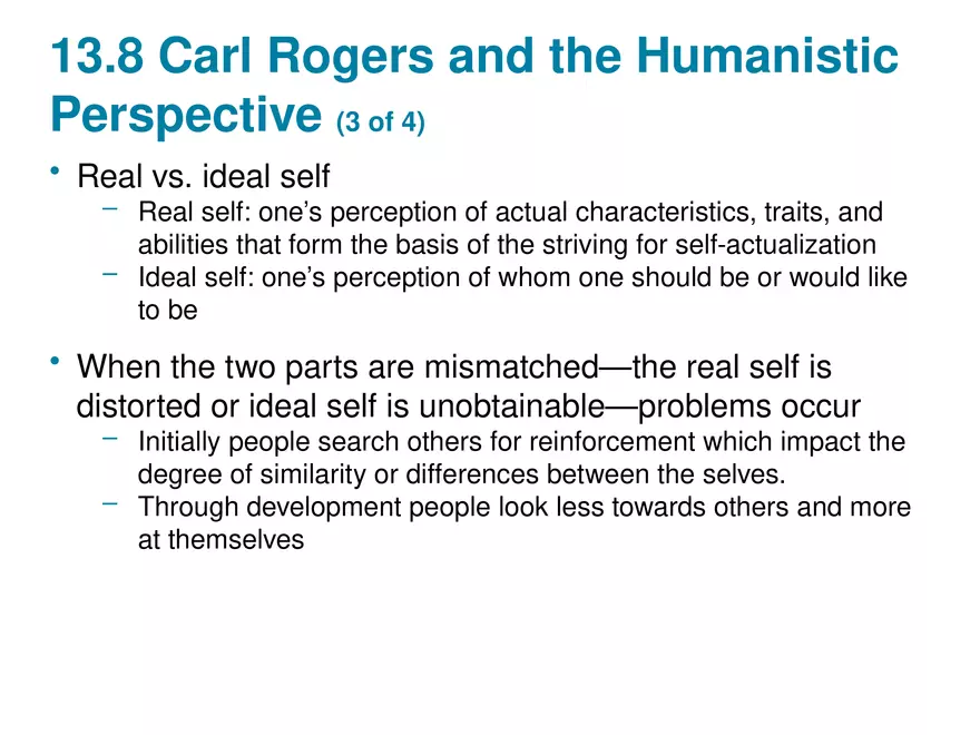 Chapter 13 Theories of Personality - Page 42