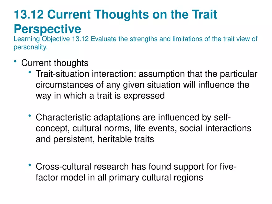 Chapter 13 Theories of Personality - Page 56