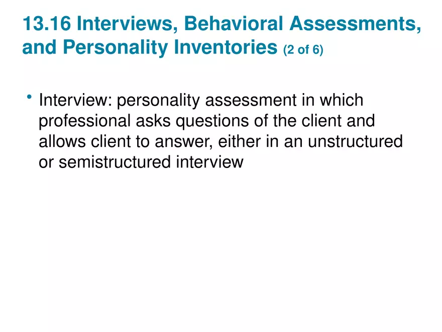 Chapter 13 Theories of Personality - Page 71