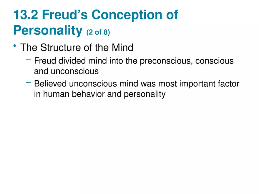 Chapter 13 Theories of Personality - Page 79