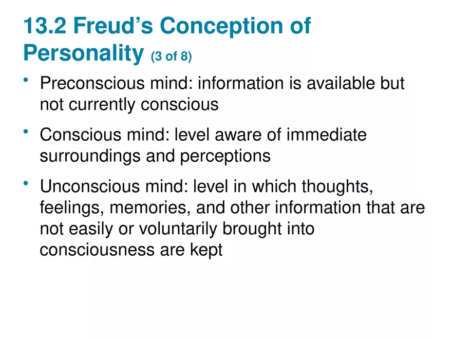 Chapter 13 Theories of Personality - Page 83