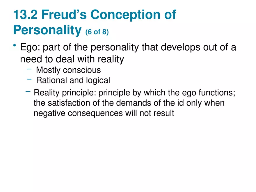 Chapter 13 Theories of Personality - Page 6