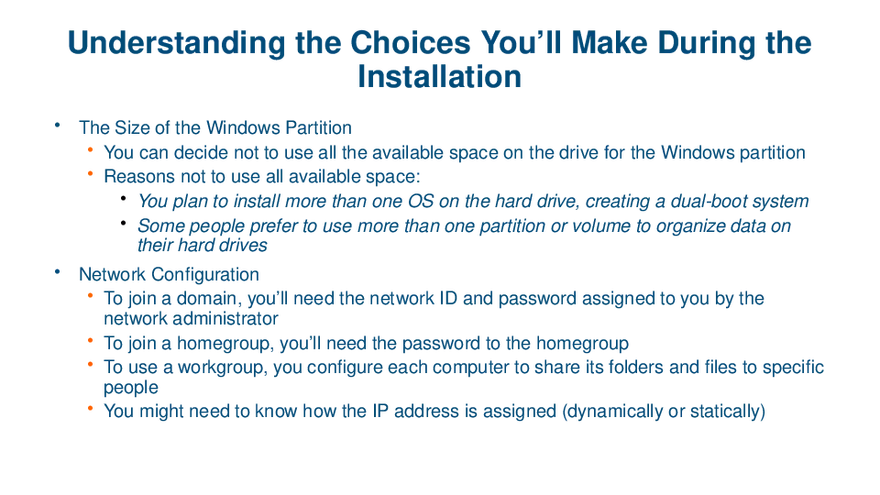 Chapter 12 Installing Windows - Page 8