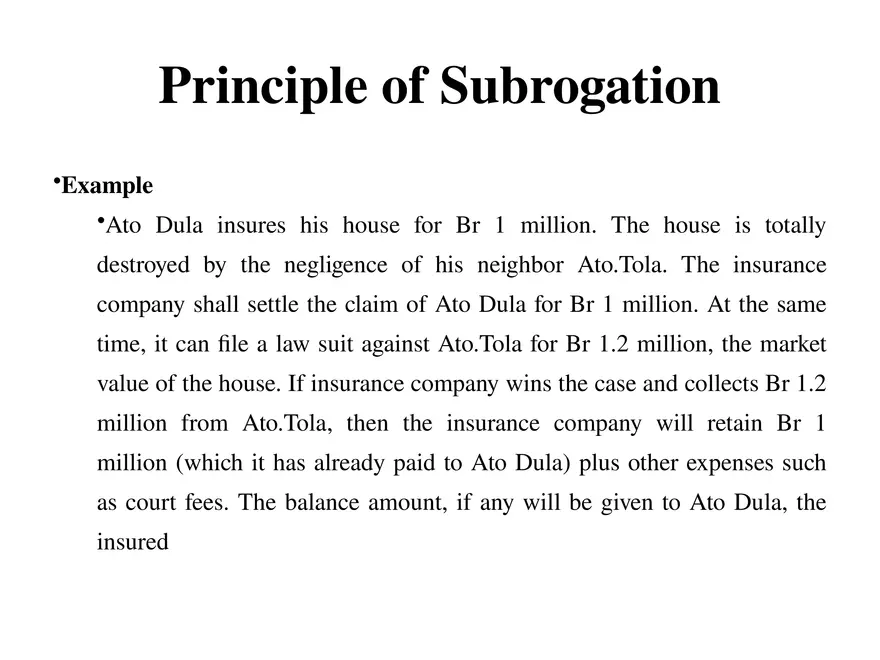 Chapter-Four Legal Principles of Insurance Contract - Page 12