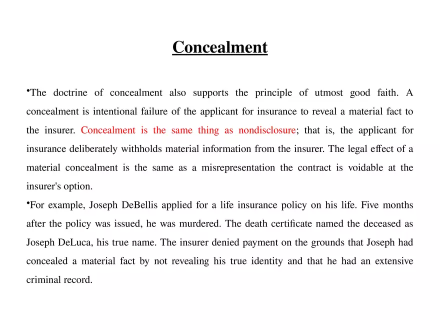 Chapter-Four Legal Principles of Insurance Contract - Page 20