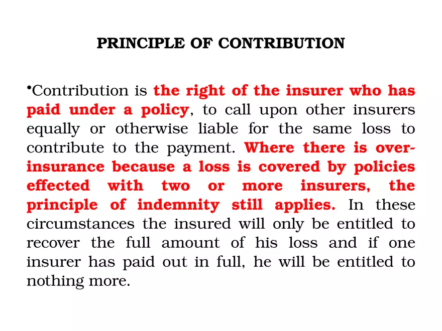 Chapter-Four Legal Principles of Insurance Contract - Page 22