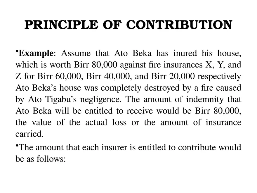 Chapter-Four Legal Principles of Insurance Contract - Page 27