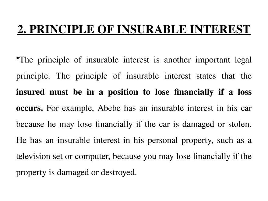 Chapter-Four Legal Principles of Insurance Contract - Page 35