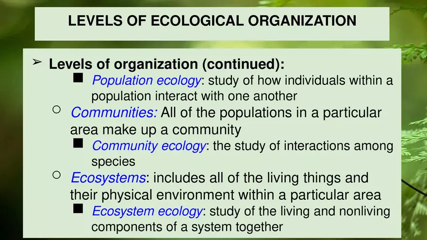 4.1 Studying Ecology - Page 4