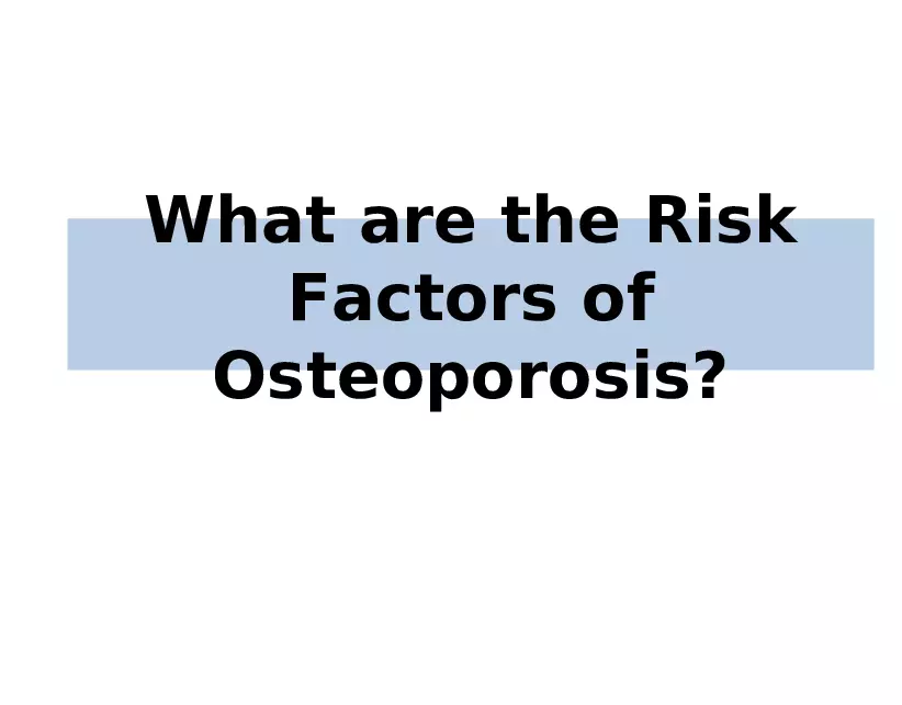 Osteoporosis - Page 10