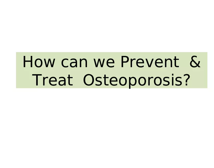 Osteoporosis - Page 4