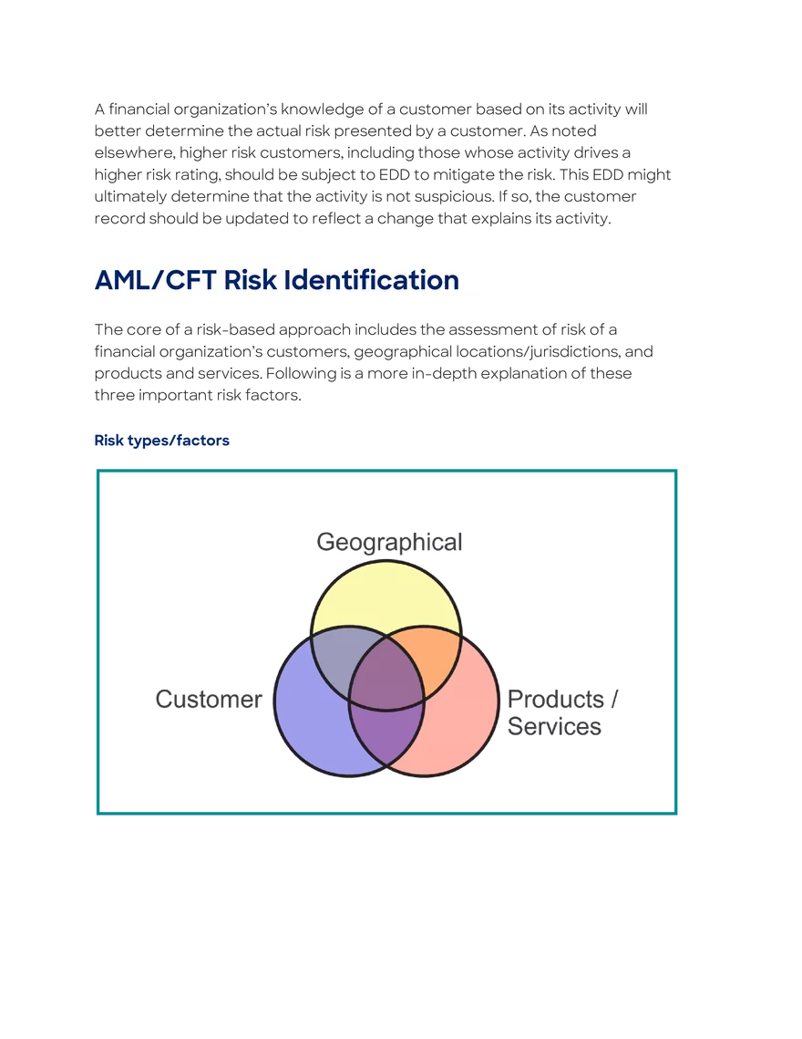 Assessing AML-CFT Risk - Page 16