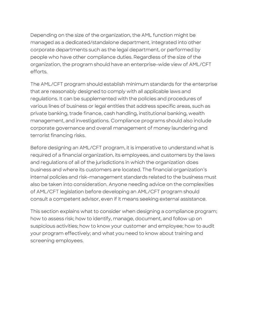 Assessing AML-CFT Risk - Page 2