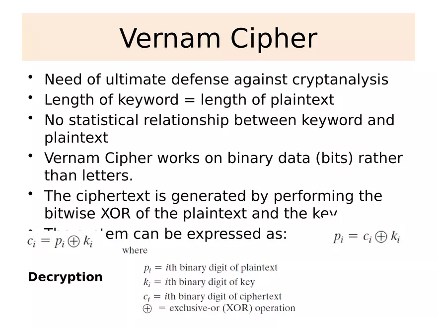 Chapter 3 Classical Encryption Techniques Part 2 - Page 11