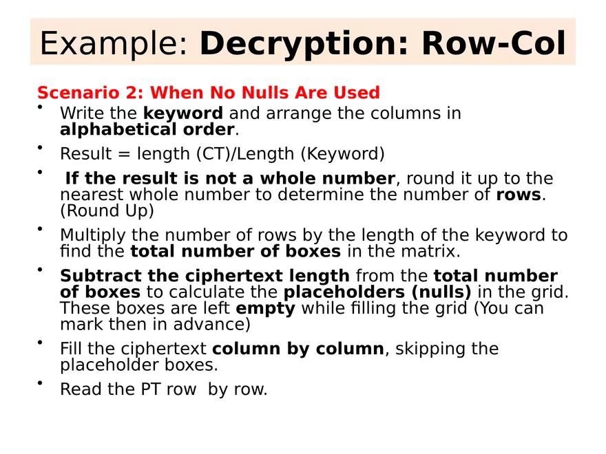 Chapter 3 Classical Encryption Techniques Part 2 - Page 29
