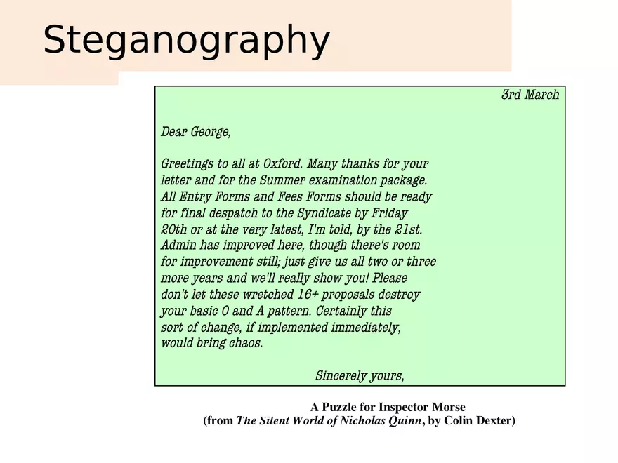 Chapter 3 Classical Encryption Techniques Part 2 - Page 32