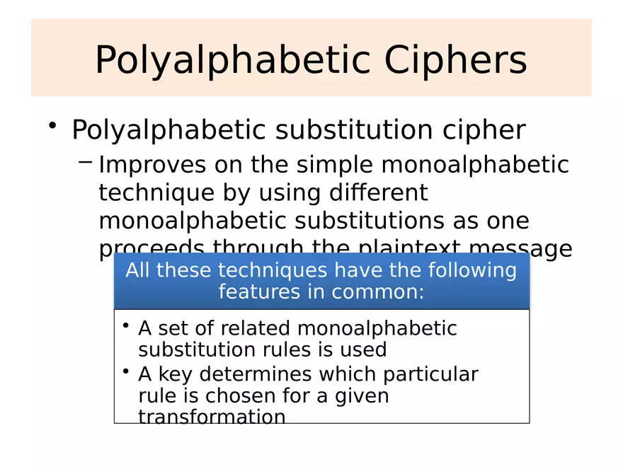 Chapter 3 Classical Encryption Techniques Part 2 - Page 42
