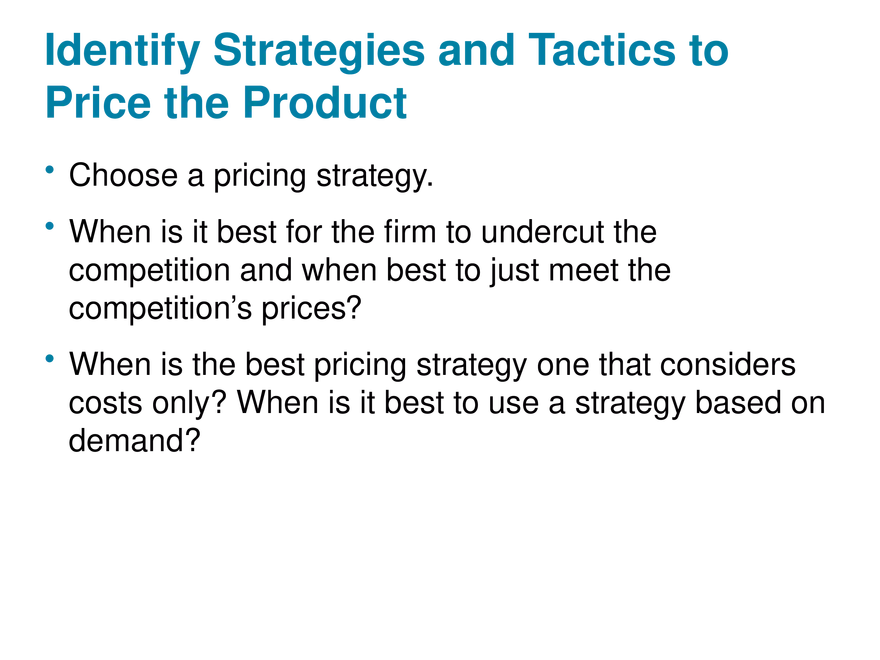 Marketing Chapter 10 Price - Page 28