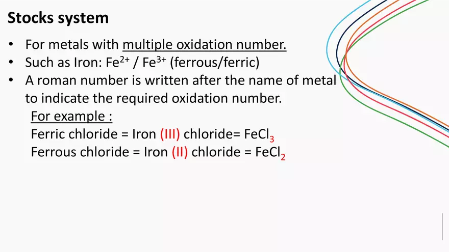 Writing Salts Chemical Formulae - Page 6