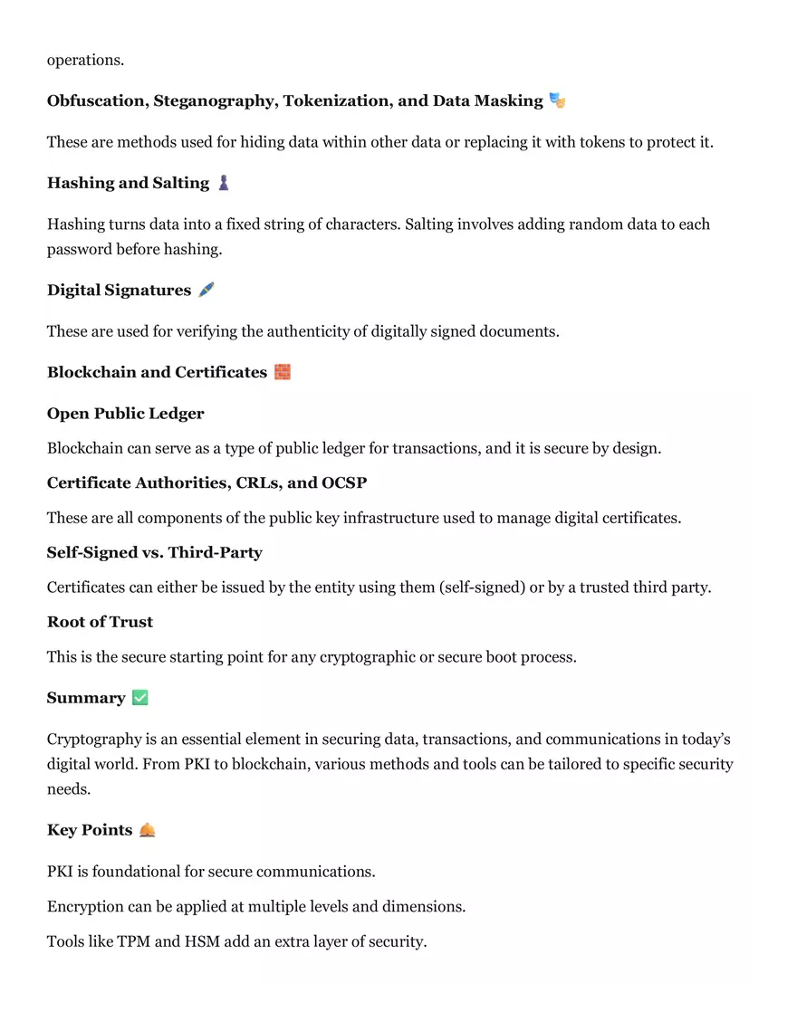 Cryptographic Solutions - GuidesDigest Training - Page 3