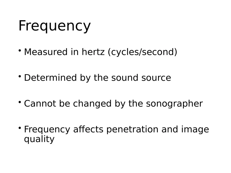 Ultrasound Physics Chapter 3 Describing Sound Waves - Page 10