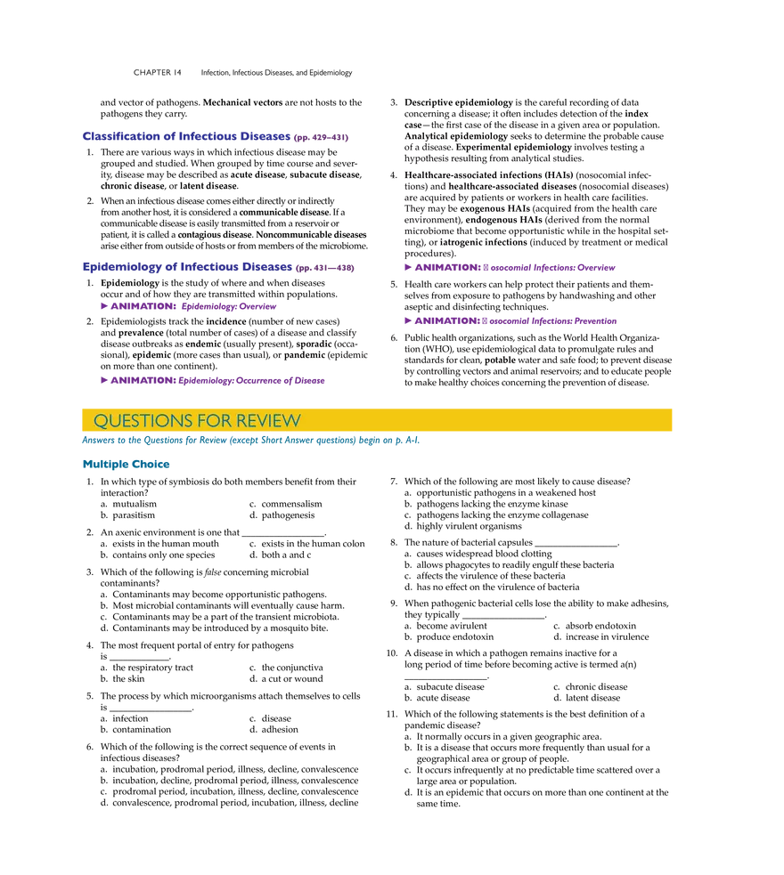 Infection, Infectious Disease, and Epidemiology - Page 23