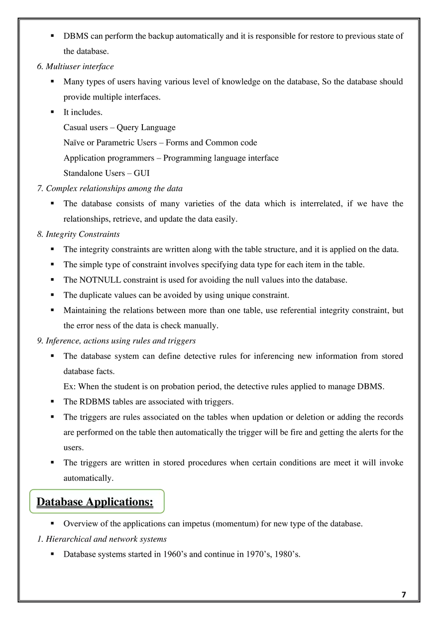 Unit- I: Introduction to Databases - Page 14