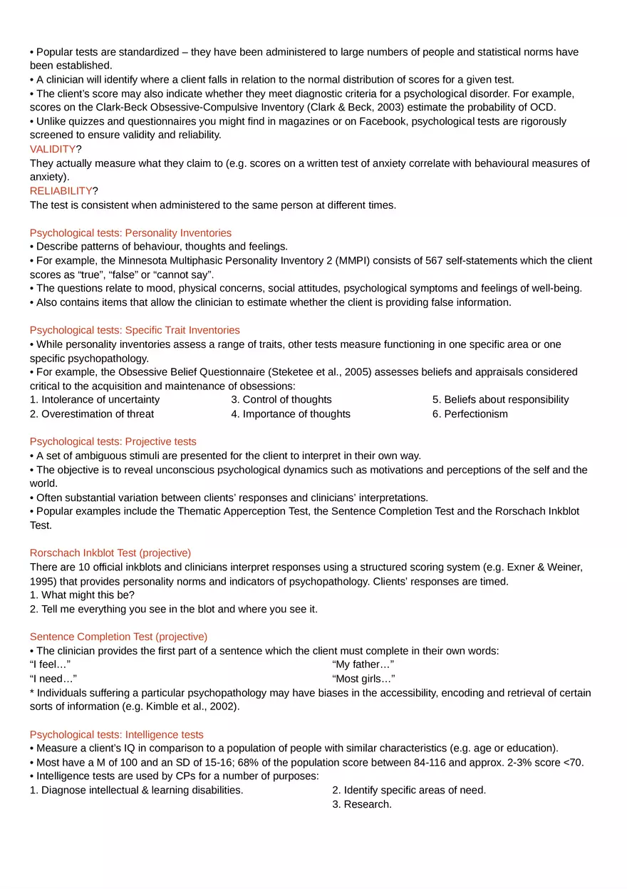 Week 1 - Introduction to Clinical Psychology - Page 2