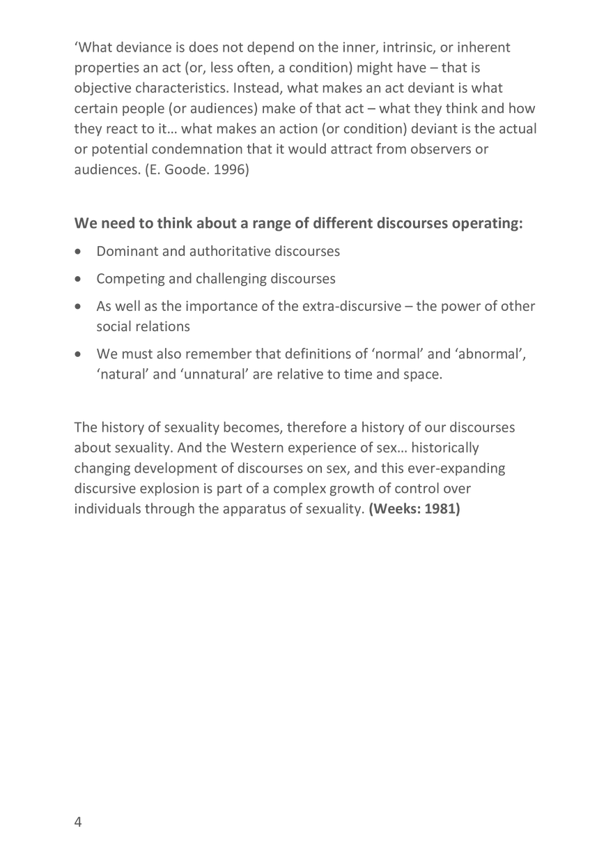 Week One - Sex, Sexuality, Power and Oppression - Discourse - Page 4