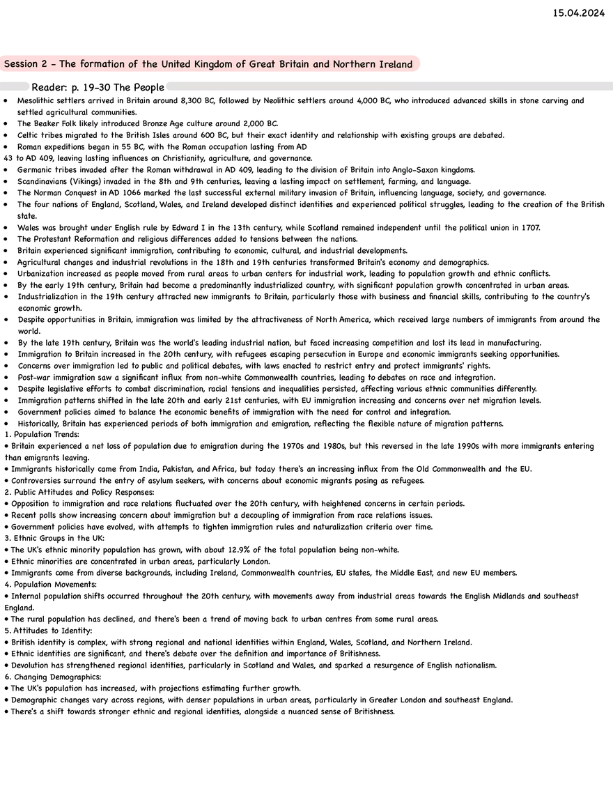 Session 2 - The Formation of the United Kingdom of Great Britain - Page 2