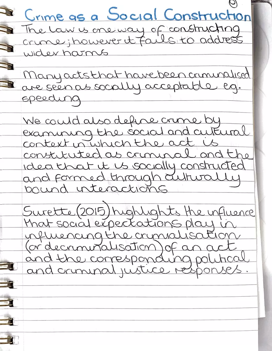 Crime as a Social Construct - Page 1