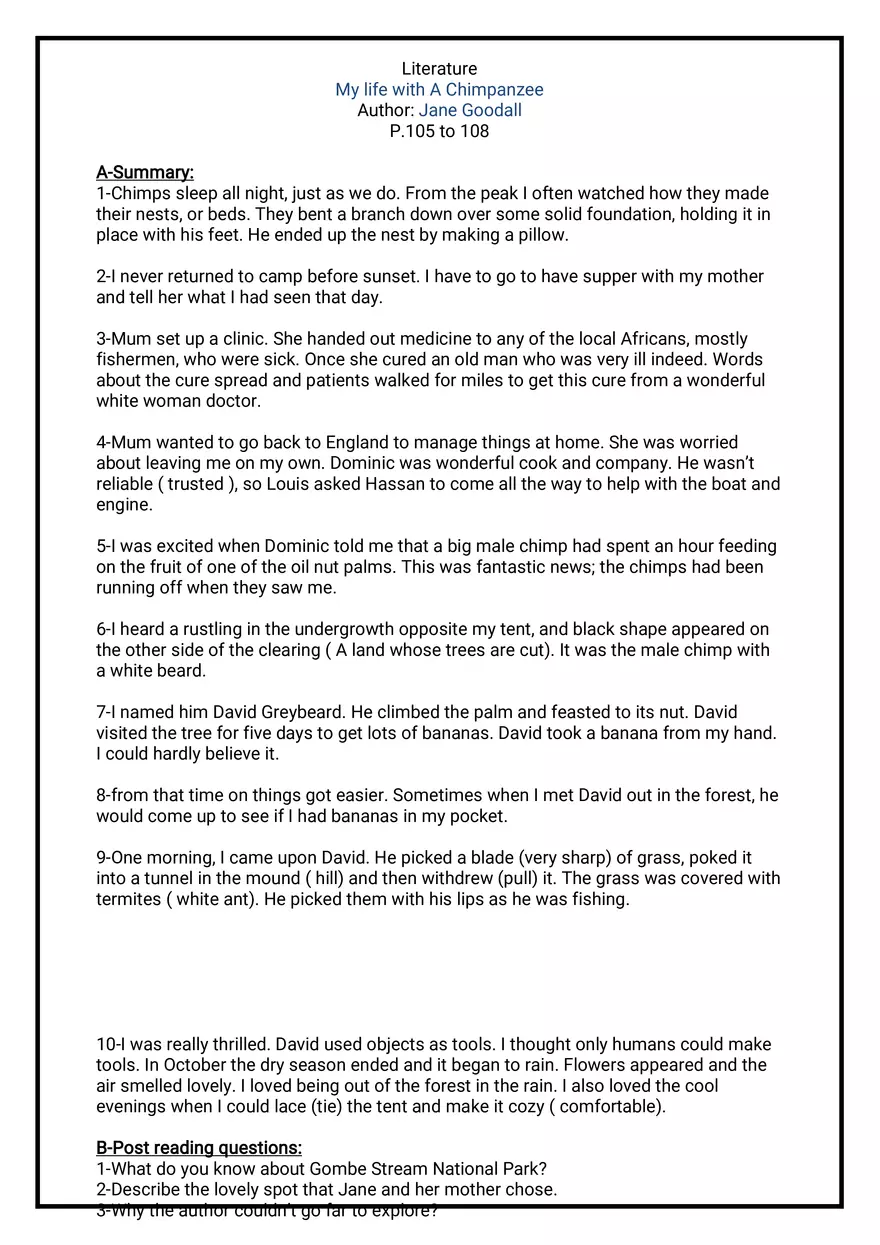 My Life With a Chimpanzee - Page 4