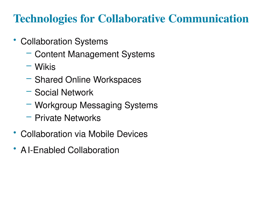 Chapter 2 Collaboration, Interpersonal Communication, and Business Etiquette - Page 9