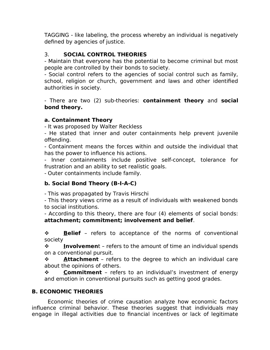 Chapter 3 Sociological and Economic Theories - Page 8