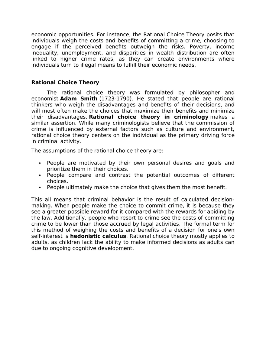 Chapter 3 Sociological and Economic Theories - Page 9