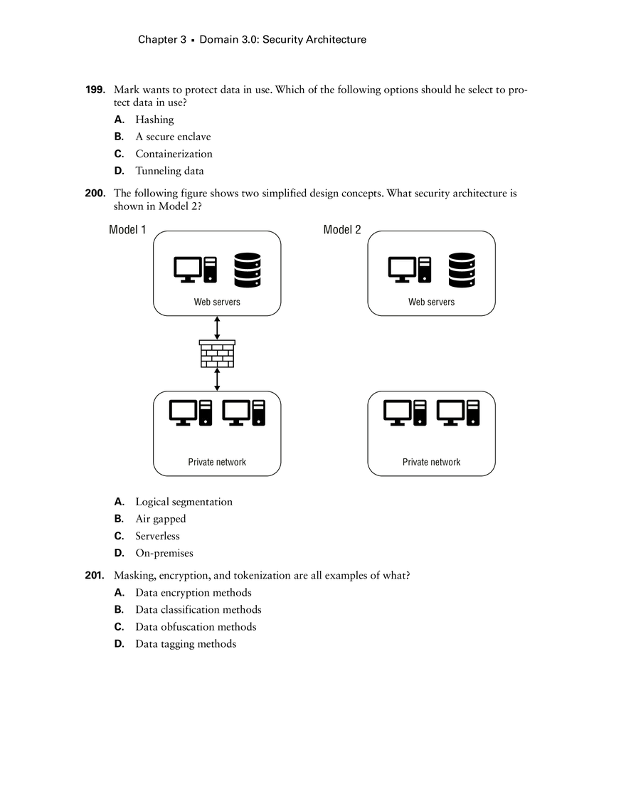 Chapter 3 Domain 3.0 Security Architecture - Page 30