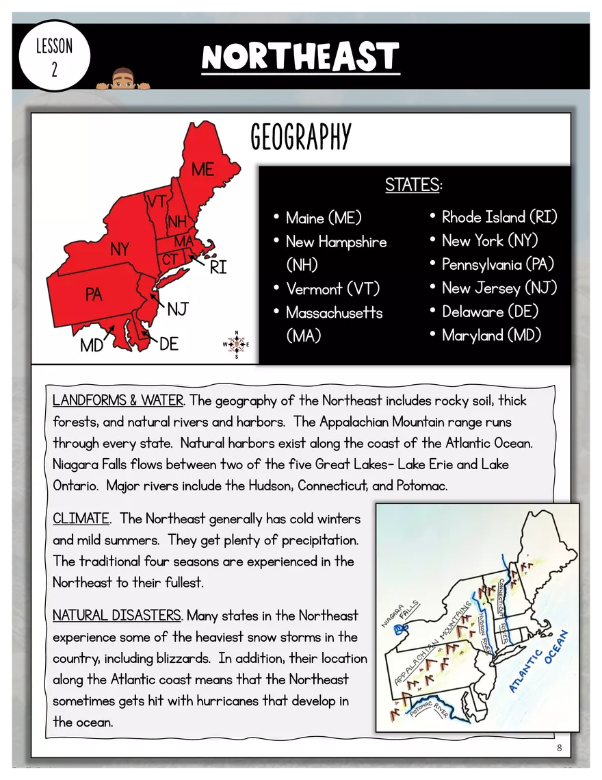 The Five Regions of the United States - Page 2