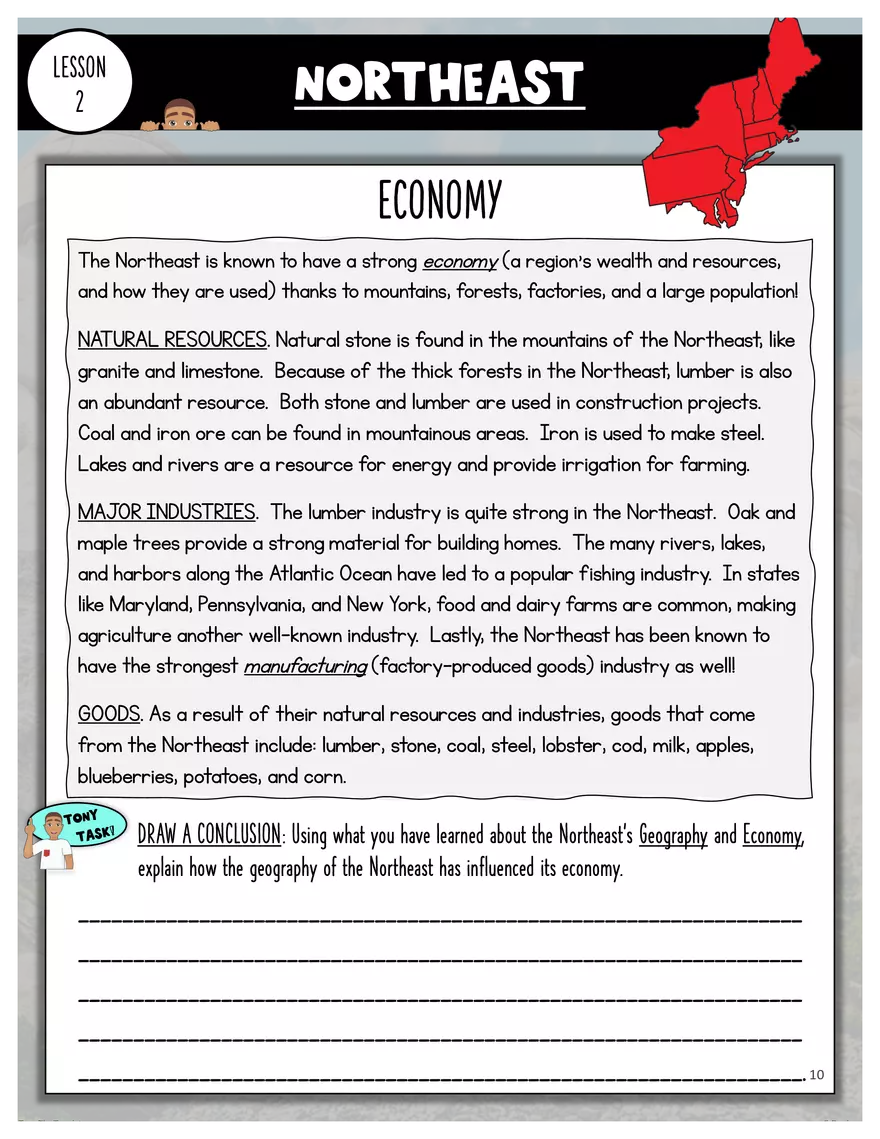 The Five Regions of the United States - Page 3
