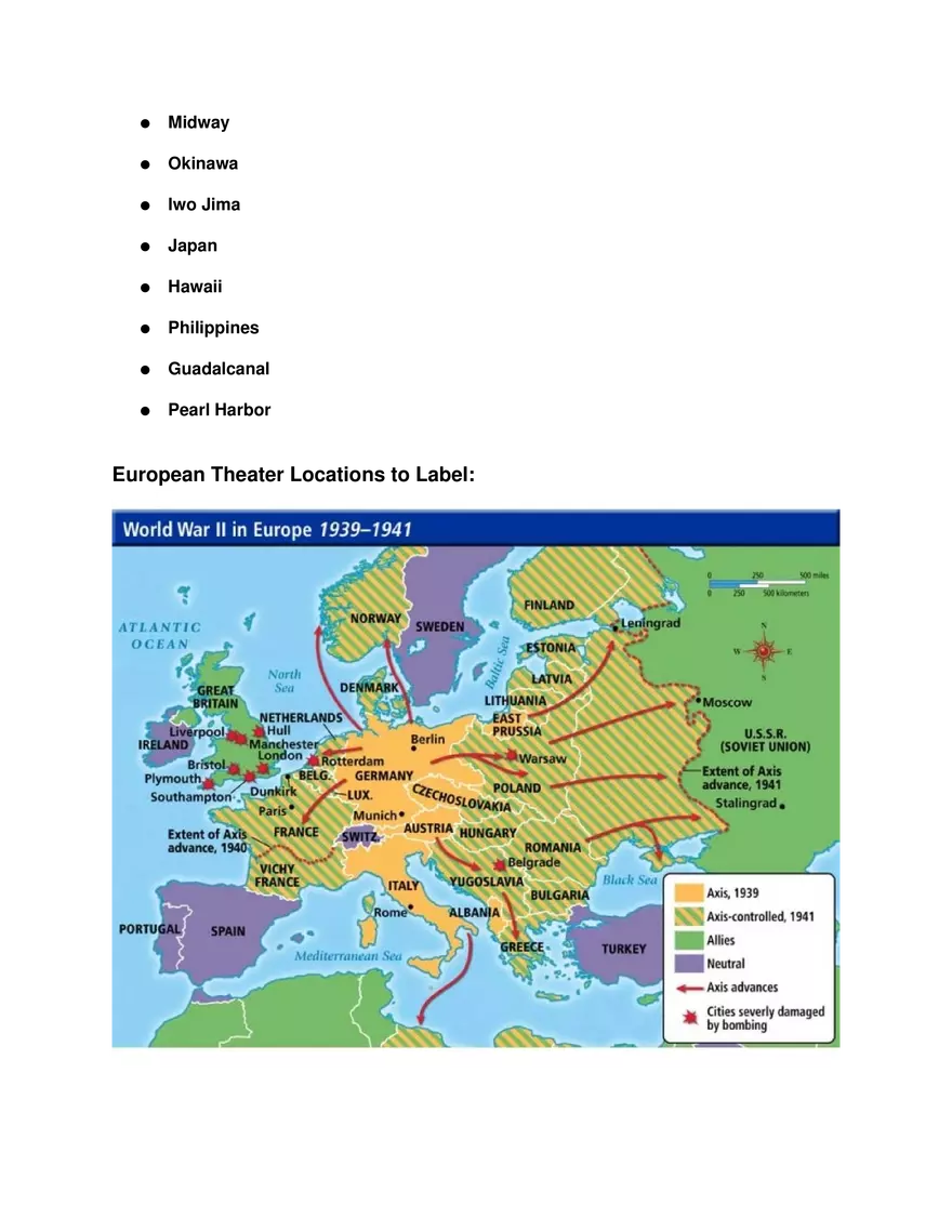 World War II Study Guide - Page 5
