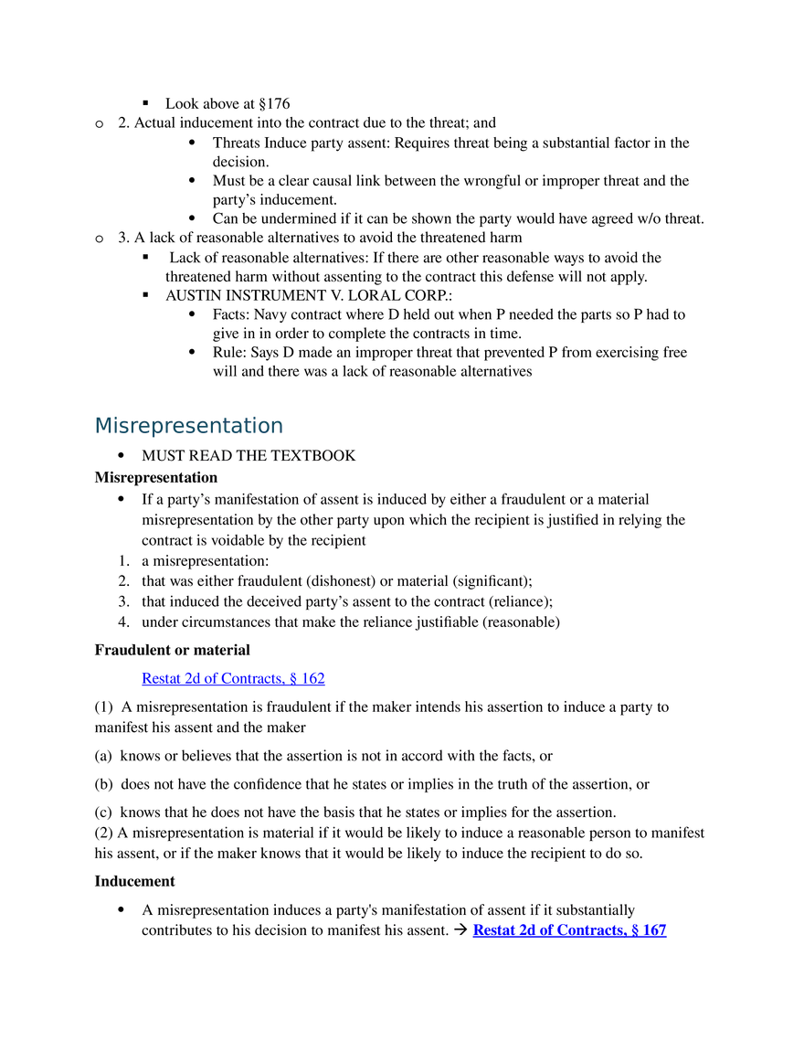 Intro to Contract Law - Page 9
