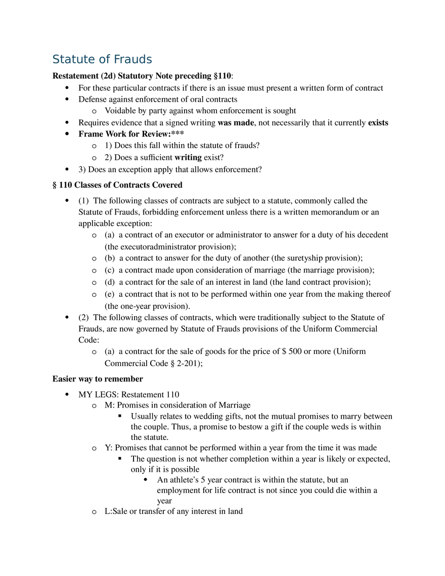 Intro to Contract Law - Page 16