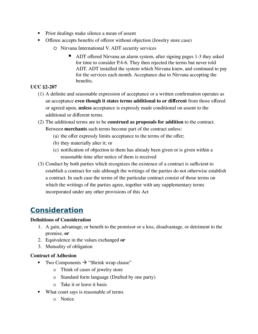 Intro to Contract Law - Page 22