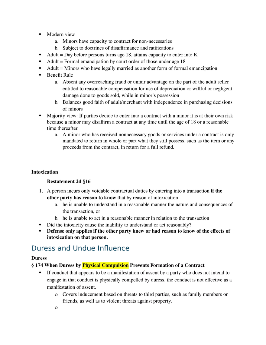 Intro to Contract Law - Page 6