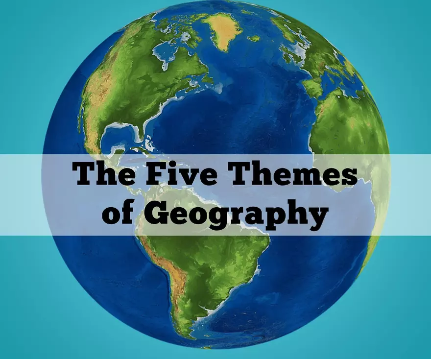 The Five Themes of Geography - Page 1