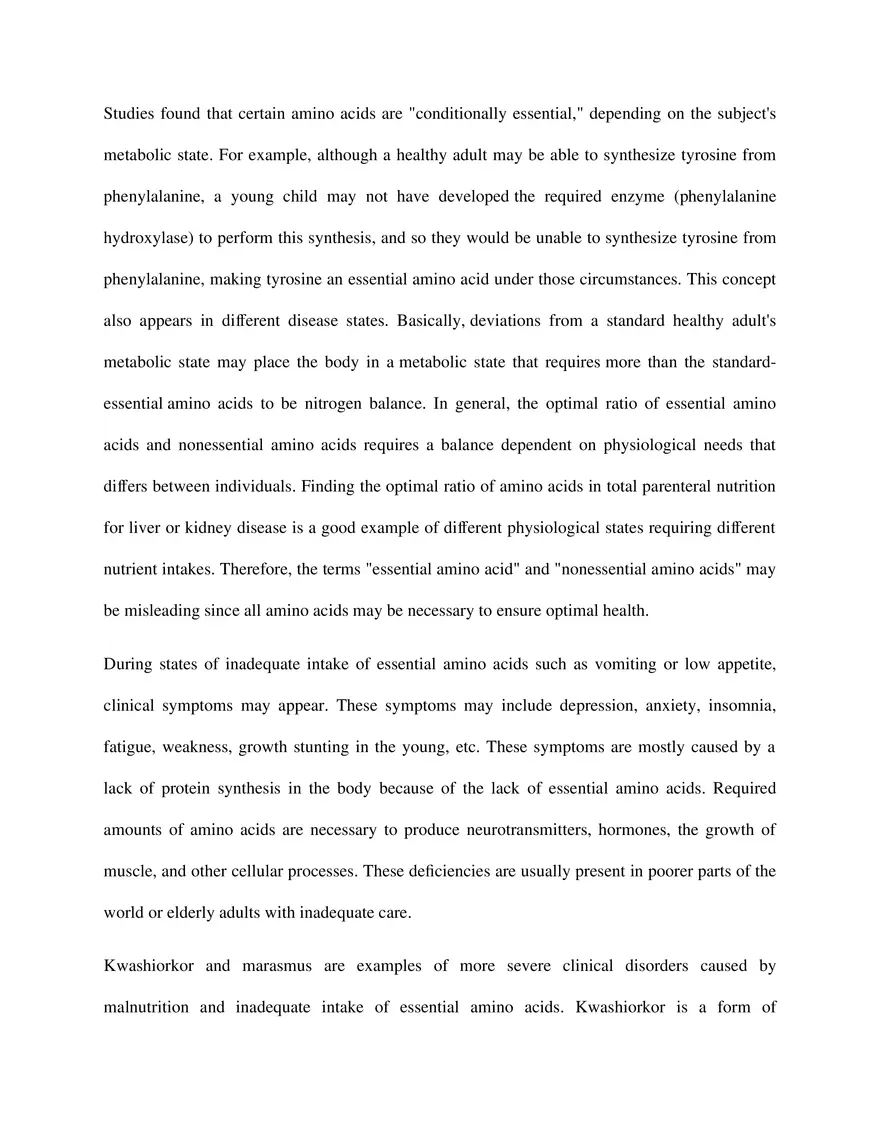 Chemistry and Structure of Amino Acid - Page 7