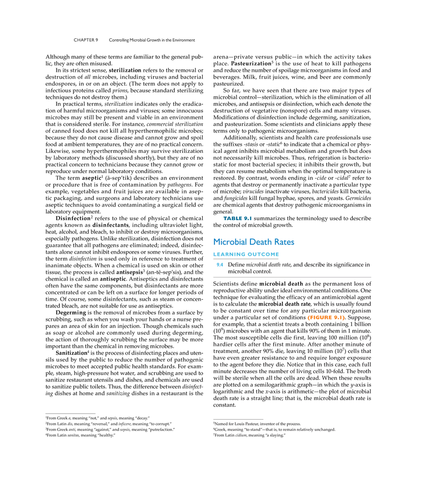 Controlling Microbial Growth in the Environment - Page 2