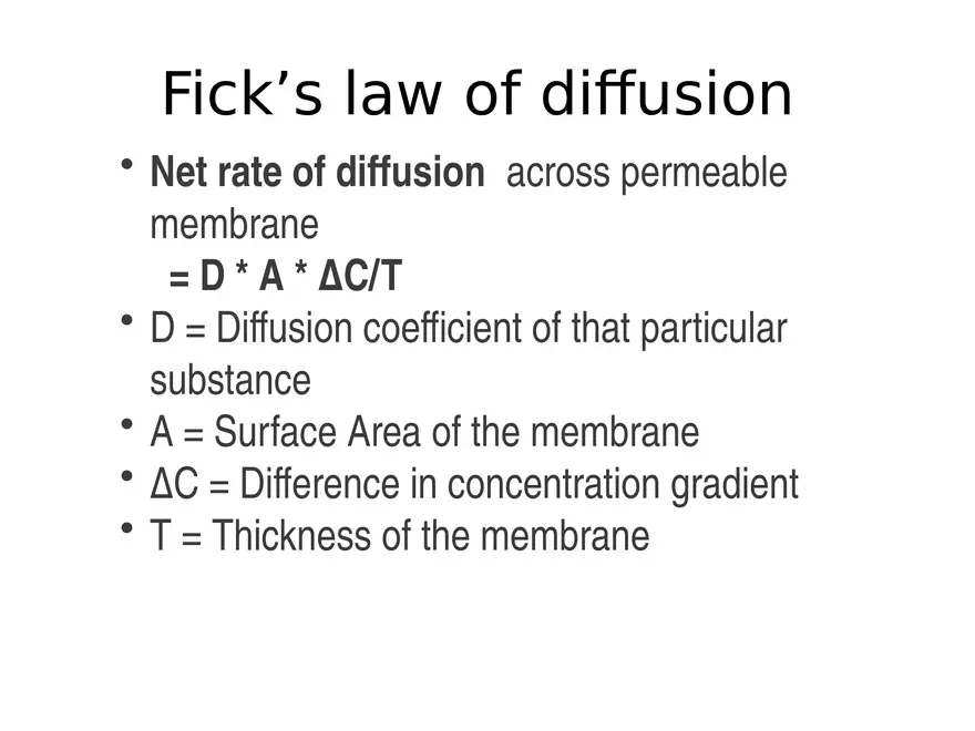 Transport Across Cell Membrane - Page 5