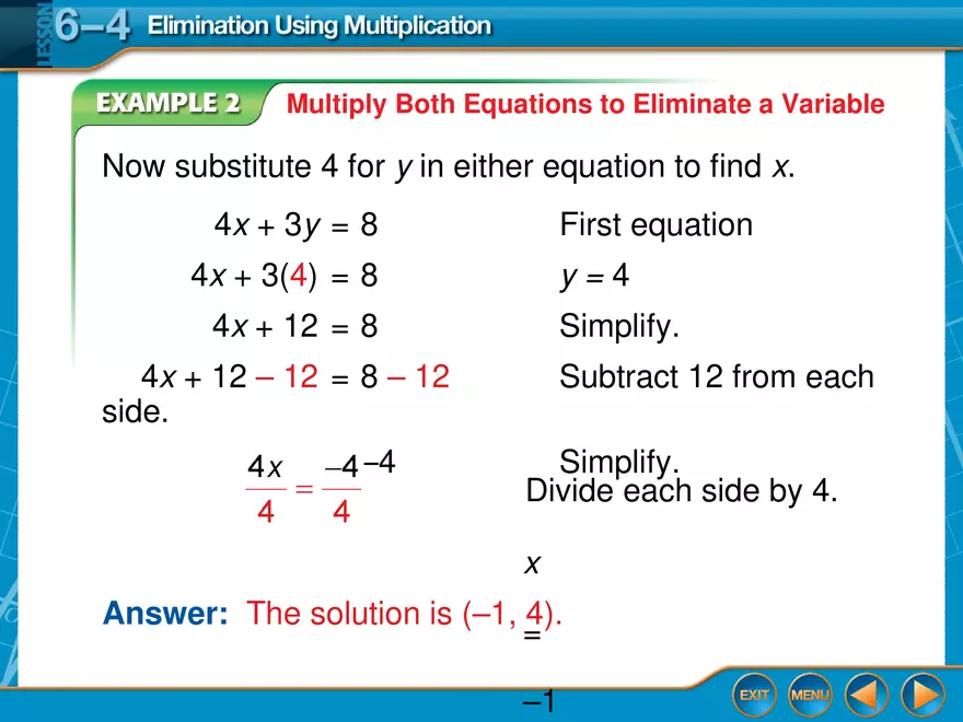 Algebra 1 - Page 15